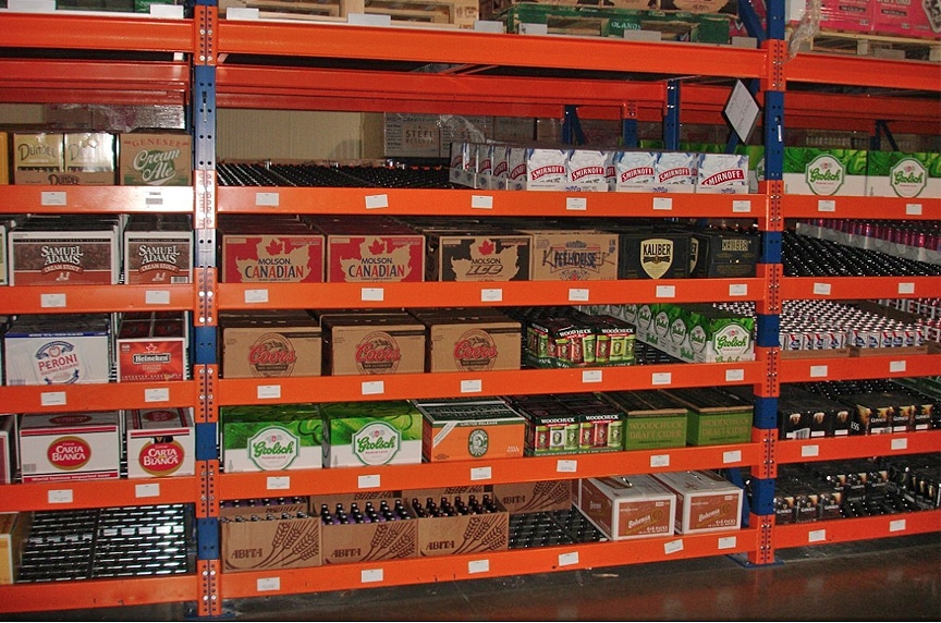 An application scenario or product detail of supplement warehouse racking system - Image 1