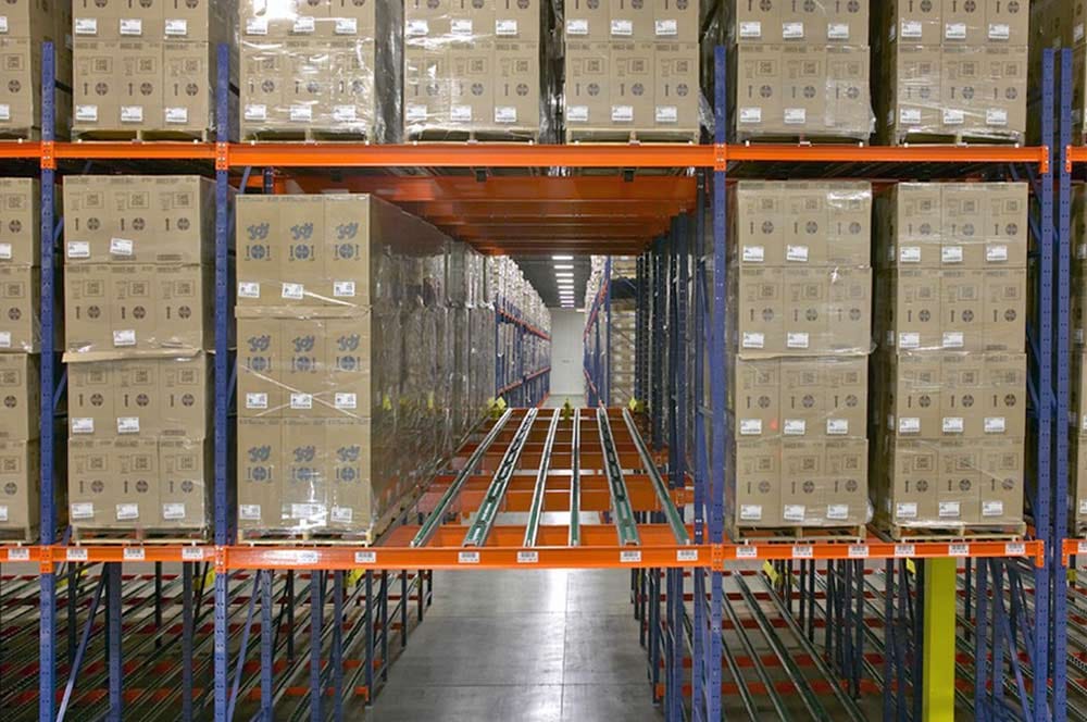 An application scenario or product detail of supplement warehouse racking system - Image 4