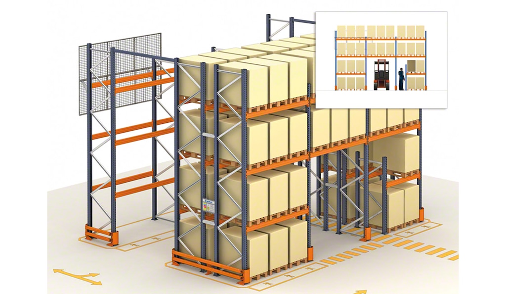 An application scenario or product detail of supplement warehouse racking system - Image 14