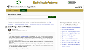 Monster Kickboard - Key Specifications