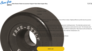 Sure-Grip - Freestyle Roller Skate Wheels