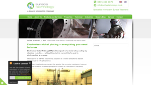 Surface Technology - Electroless Nickel Plating