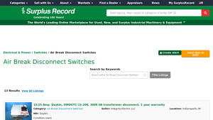 Daykin - 15/25 Amp OMDGTC-15-208 Disconnect Switch