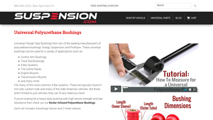 Suspension.com - Universal Polyurethane Bushings