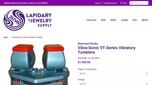 Suvalapidary - Diamond Pacific VT-Series Vibratory Tumblers