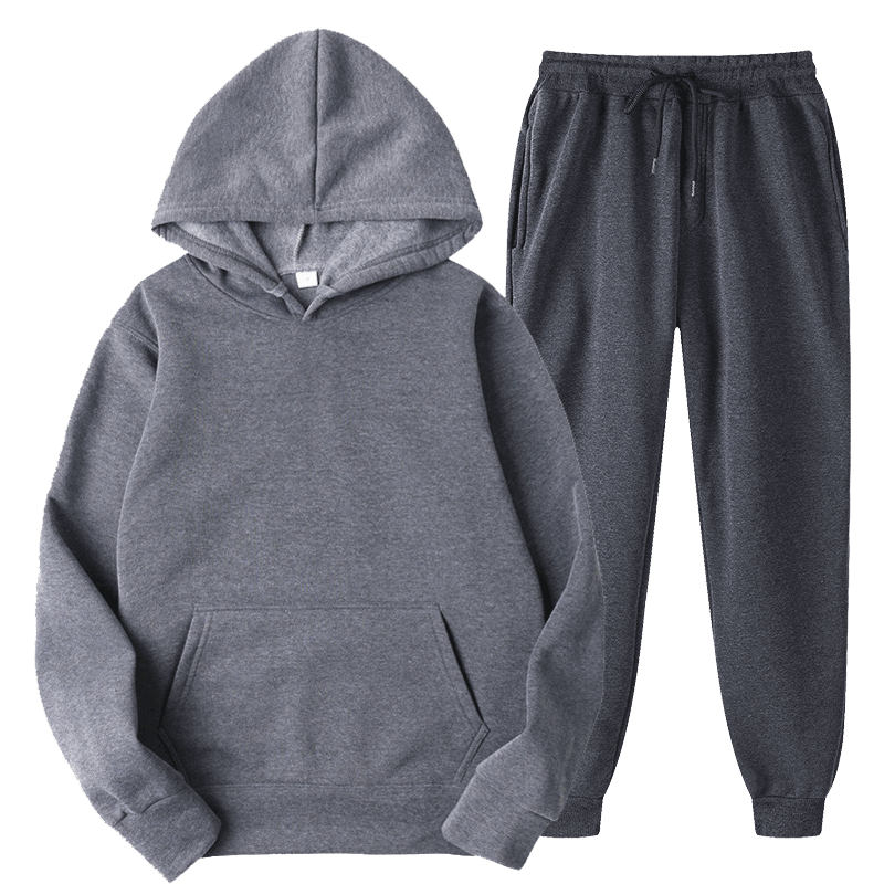 An application scenario or product detail of sweatsuit set for men personal design - Image 4
