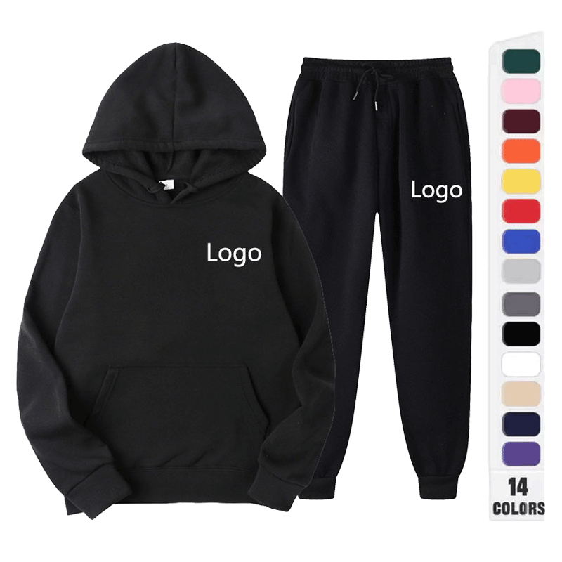 An application scenario or product detail of sweatsuit set for men personal design - Image 7
