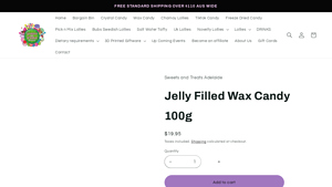 Sweets & Treats - Jelly Filled Wax Candy