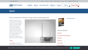 Swift Glass - Quartz Products