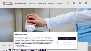 Swisslog - ezCUT Automated Tablet Cutter