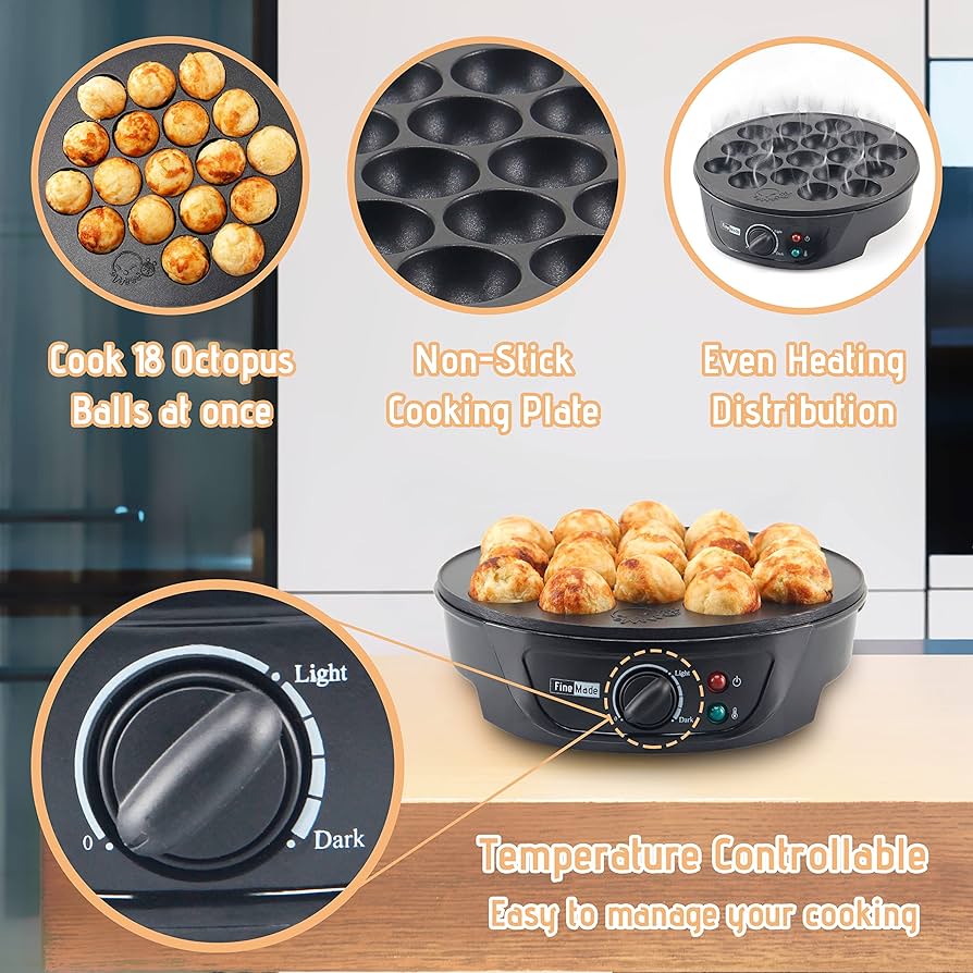 An application scenario or product detail of takoyaki maker - Image 6
