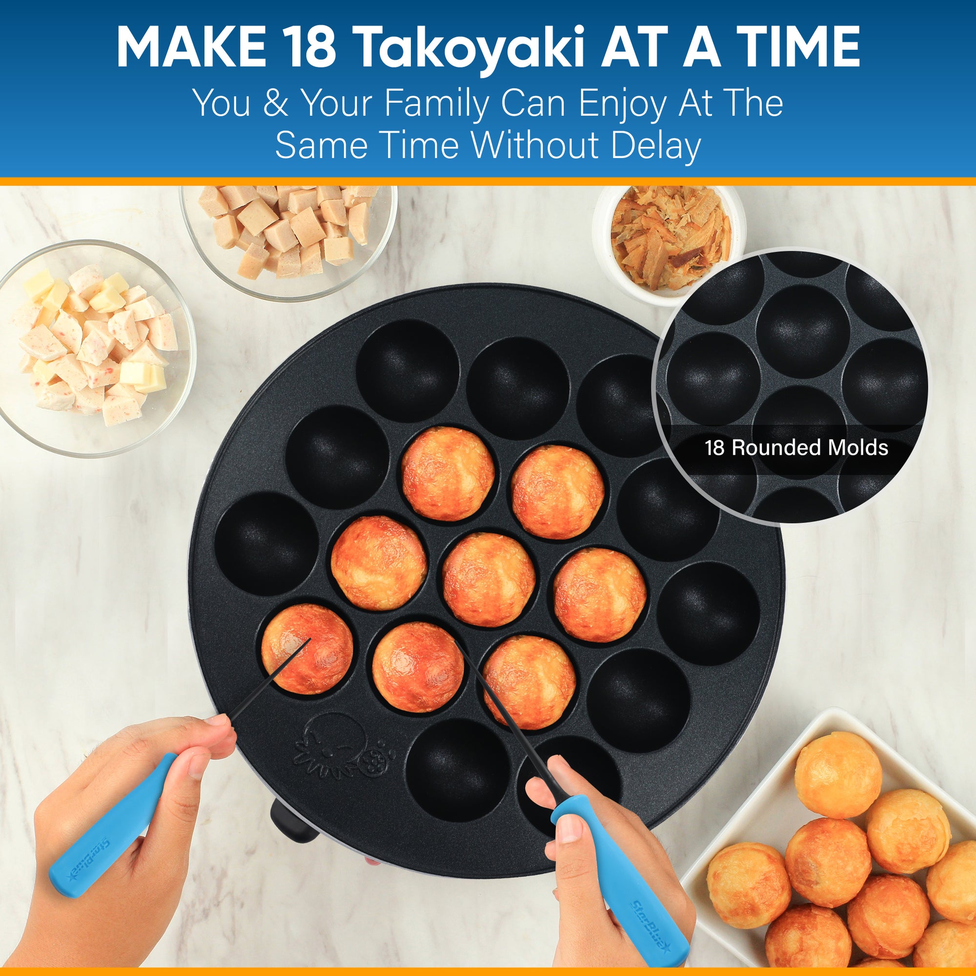 An application scenario or product detail of takoyaki maker - Image 11