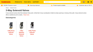 Tameson - 3-Way Solenoid Valves