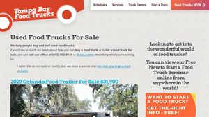 Tampa Bay Food Truck Rally - Used Food Trucks for Sale