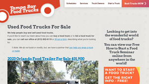 Tampa Bay Food Truck Rally - Used Food Trucks for Sale