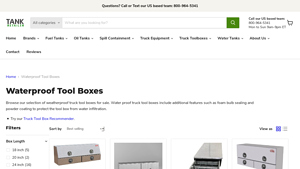 Tank Retailer - Waterproof Tool Boxes