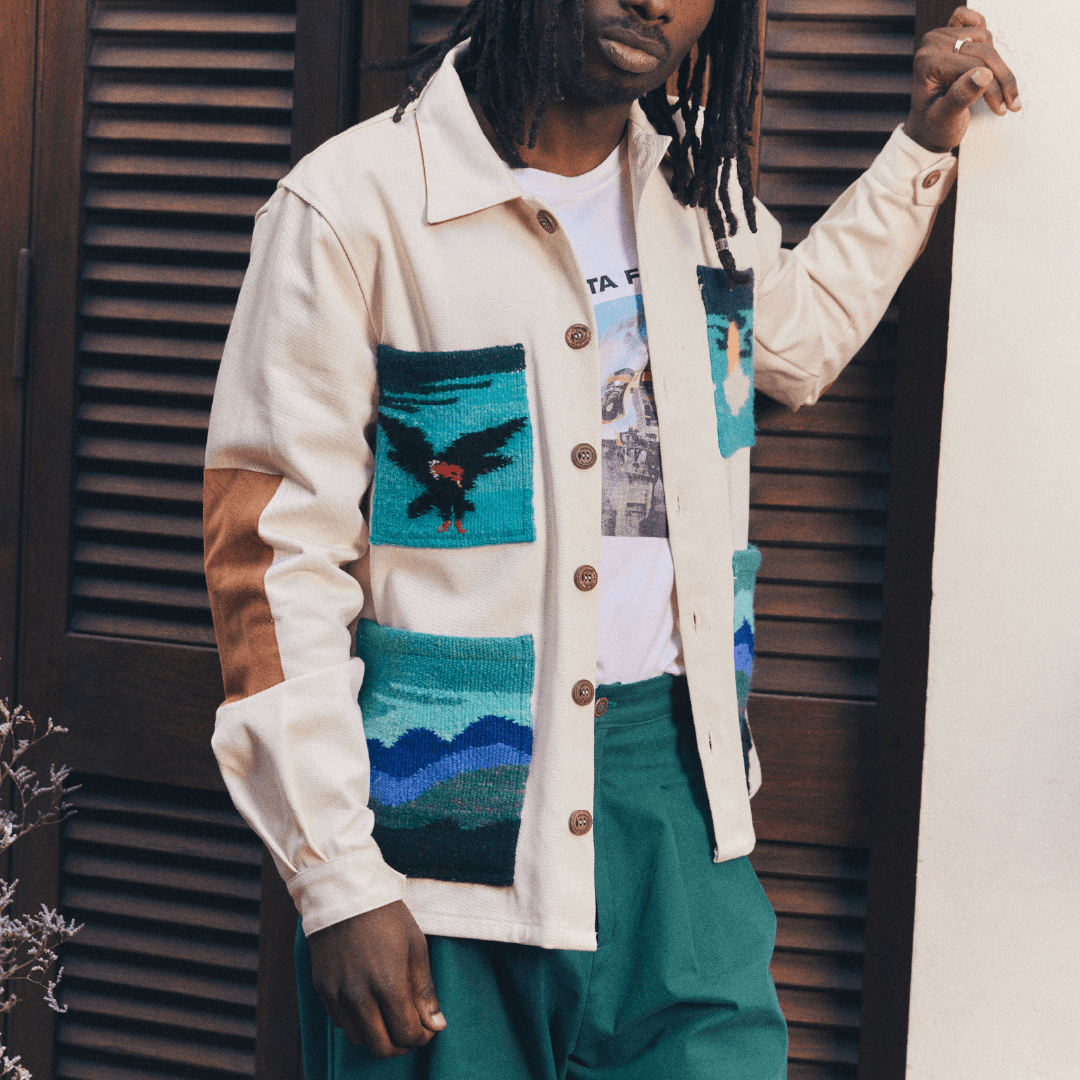 An application scenario or product detail of tapestry jacket - Image 14