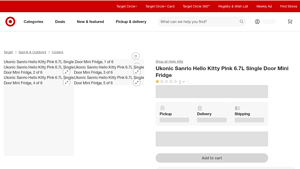 Ukonic - Hello Kitty Mini Fridge