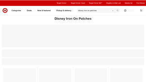 Target - Disney Iron-On Patches