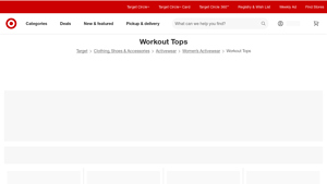 Target - Women's Workout Tops & Shirts