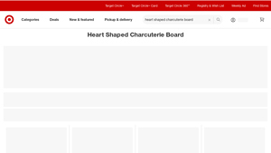 Target - Heart-Shaped Charcuterie Boards