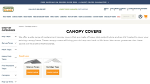 Tarps Plus - Canopy Covers