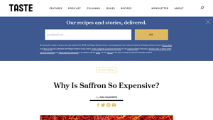 Taste Cooking - Saffron Essentials