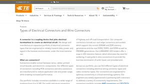 TE Connectivity - Connectors