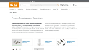 TE - Measurement Types for Pressure Transducers