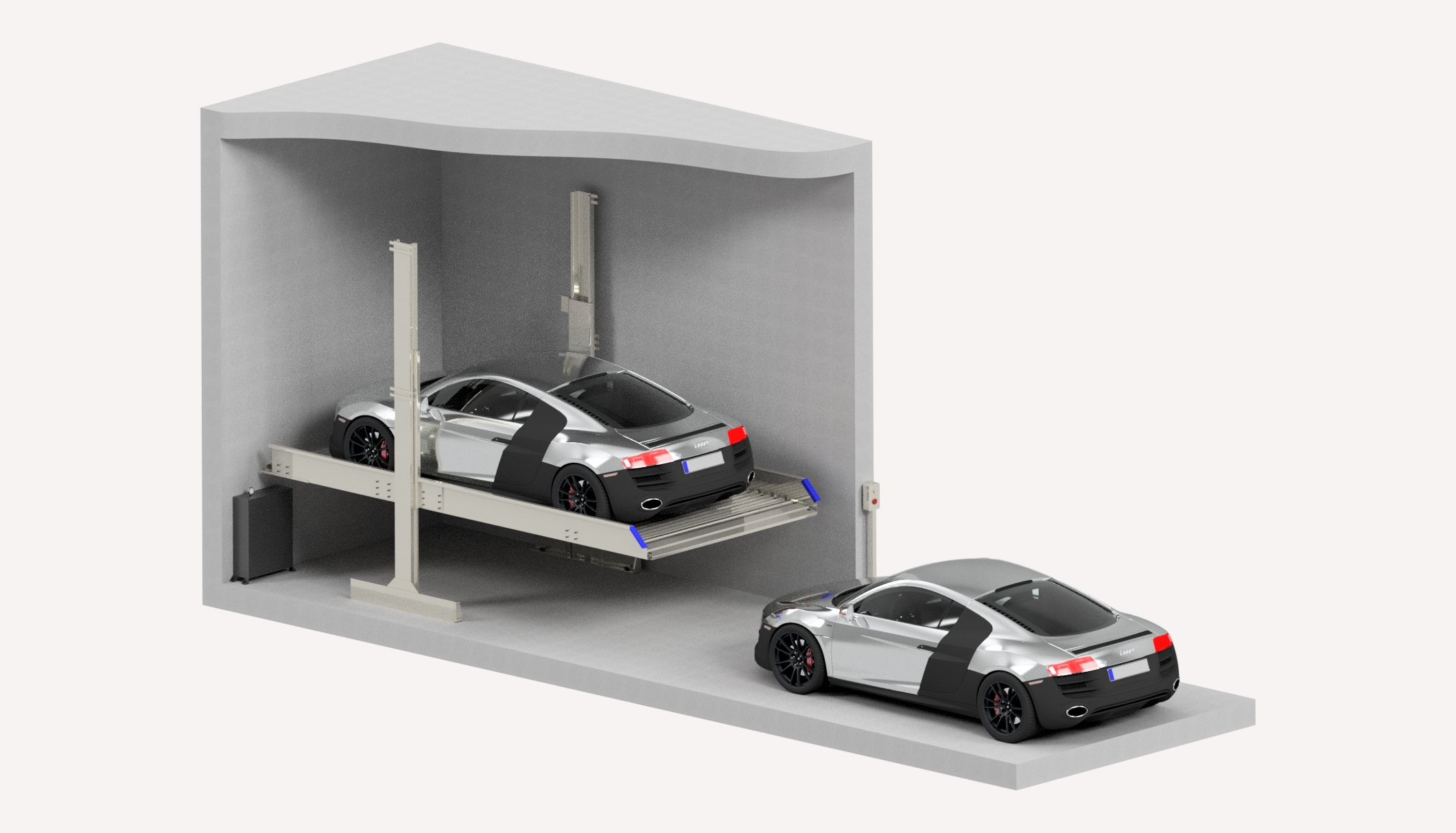 An application scenario or product detail of technic car stacker - Image 5