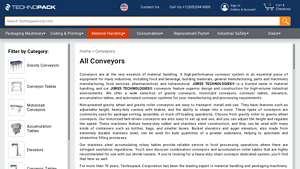 Technopack Corp - Conveyors