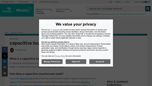 TechTarget - Capacitive Touchscreen Solutions