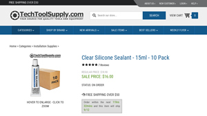 Tech Tool Supply - 15ml Silicone Tubes