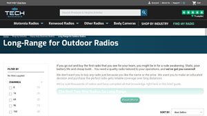 Motorola - Long-Range Walkie Talkies