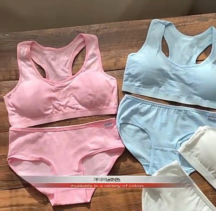 An application scenario or product detail of teen bra and panties - Image 9