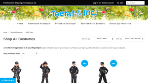 Teetot & Co. - SWAT Team Costumes