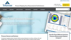 Tekscan - Thin-Film Pressure Sensors