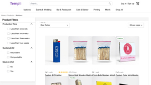 Templi - USA Made Matches