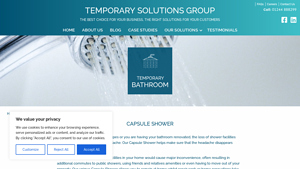 Temporary Solutions Group - Capsule Shower