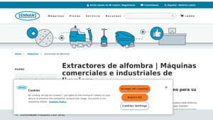 Tennant - Extractores de Alfombras y Tapicerías