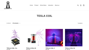 Tesla Coil - Key Products
