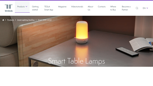TeslaSmart - TechToy Smart Table Lamp