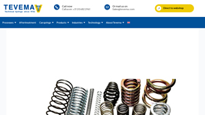 Tevema - Stainless and Carbon Steel Springs