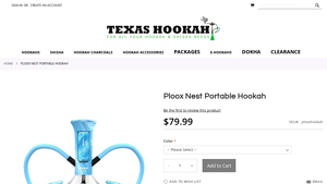 Ploox - Nest Portable Hookah