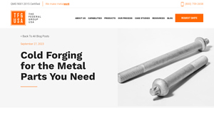 TFG USA - Cold Forging Solutions