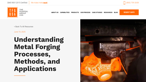 TFG USA - Metal Forging Solutions