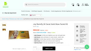 Joy - Revivify 24 Carat Gold Glow Facial Kit