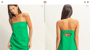 The Classy Closet - K. Green Tube Top