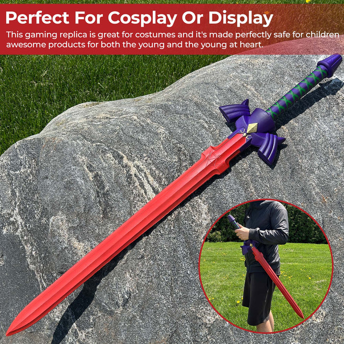 An application scenario or product detail of the legend of zelda master sword foam replica - Image 22