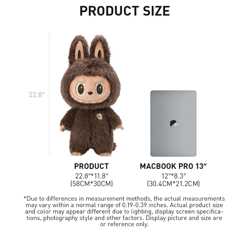 An application scenario or product detail of the monsters - i found you vinyl face doll - Image 6